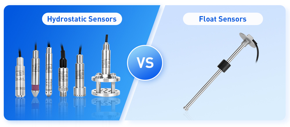 hydrostatic-vs-float-sensor-cost-comparison Infographic comparing cost, maintenance, and lifespan between hydrostatic and float sensors.