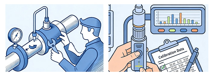 Installation, Calibration