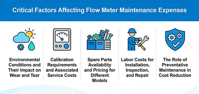 Critical Factors Affecting Flow Meter Maintenance Expenses