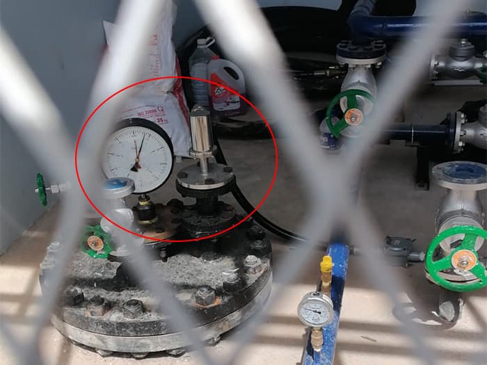 Field installation diagram of magnetostrictive level gauge