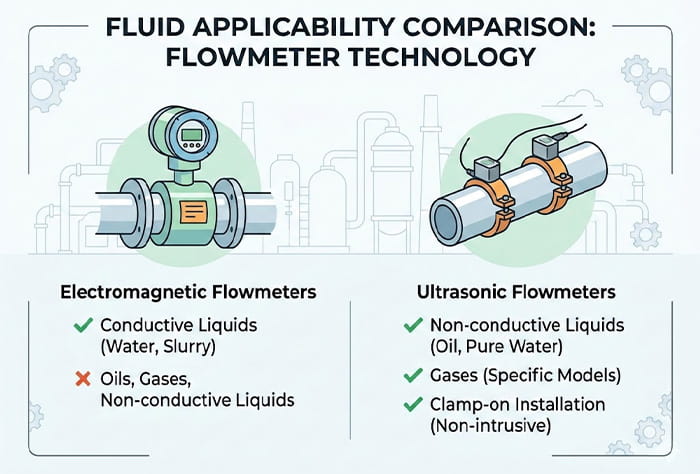 Ultrasonic Versus Electromagnetic Flow Meters A Comprehensive Industrial Guide