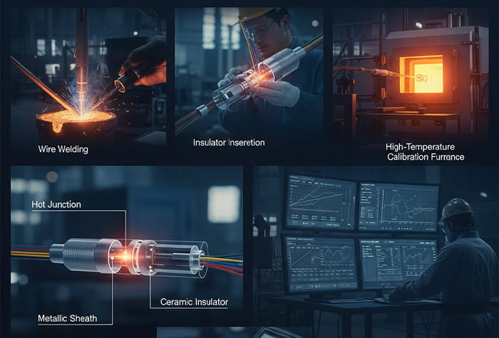 Thermocouples for High Temperature Industrial Systems Precision