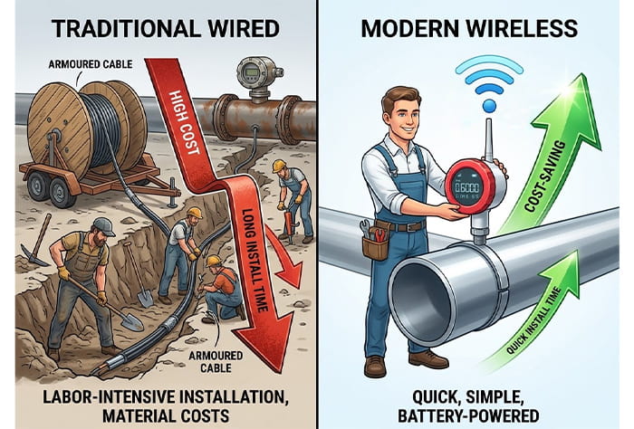 Sensores de presión inalámbricos en IoT industrial: Una guía estratégica