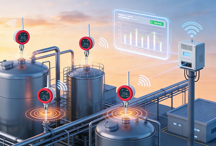 Wireless Temperature Sensors: Remote Control for Industrial Efficiency