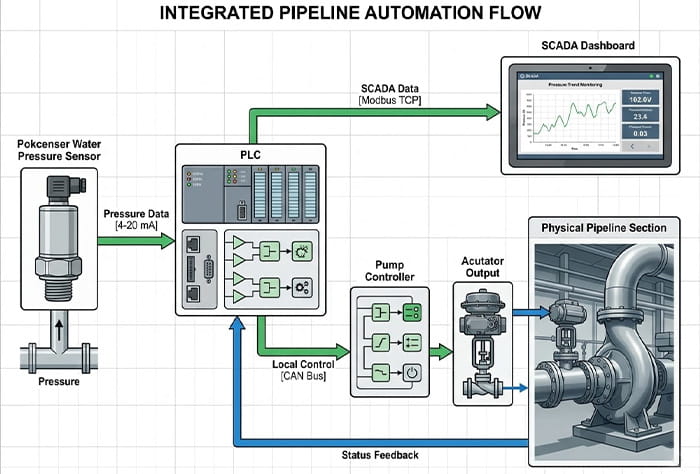 Sensores de presión de agua para tuberías industriales: Guía de soluciones