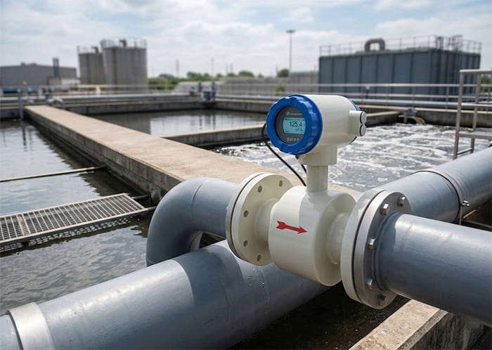 Efficient Flow Management in Wastewater Treatment: The Role of the PWF-E1200 Electromagnetic Flow Meter