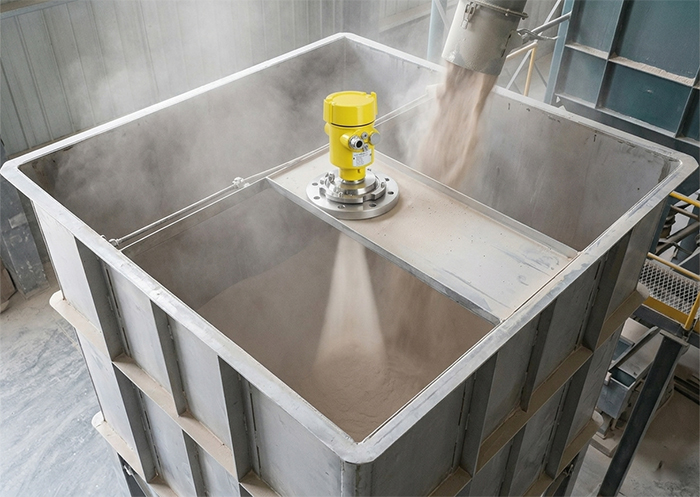 Radar Level Sensor Solution for Tile Manufacturing Plants: PWL-R803 for Powder Silos, Slip Tanks and Clay Tanks