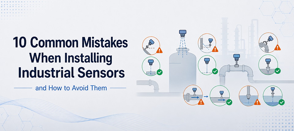 10 Common Mistakes When Installing Industrial Sensors (and How to Avoid Them)