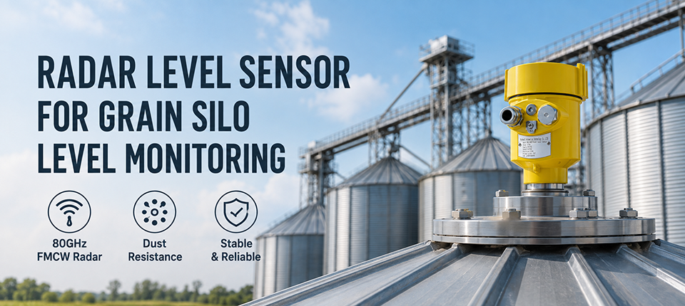 Radar Level Measurement Solution for Grain Silos